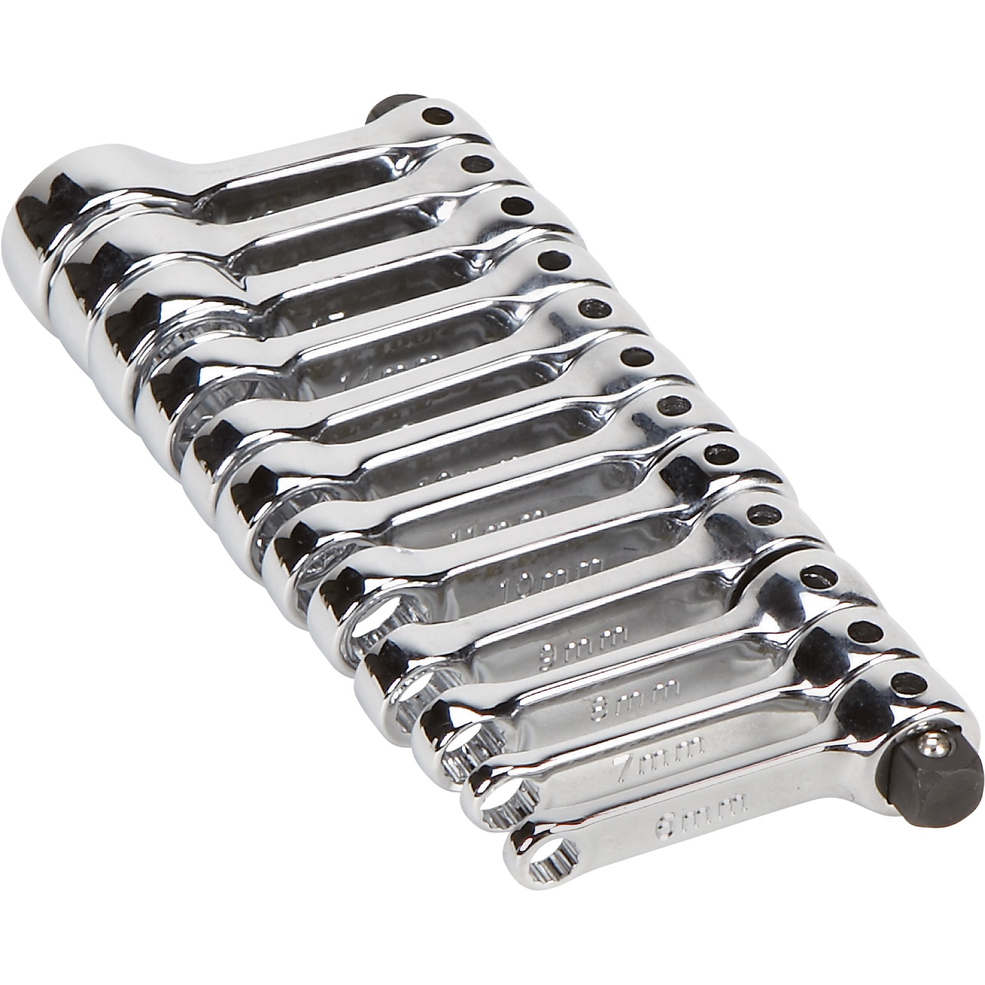 12-Pc. 3/8in.-Drive Metric Torque Adapter Set